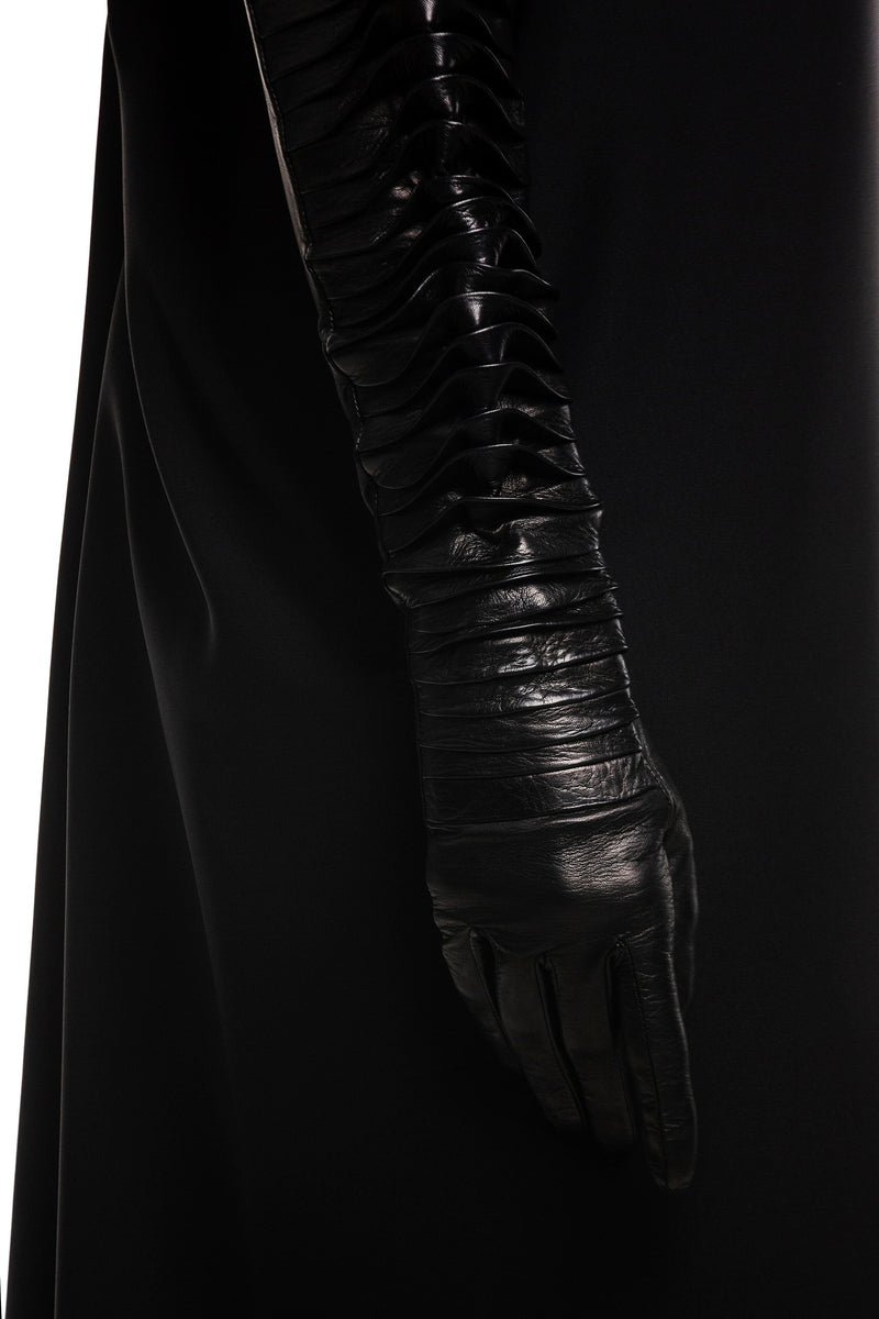 Lola Layered - Women's Silk Lined Leather Gloves