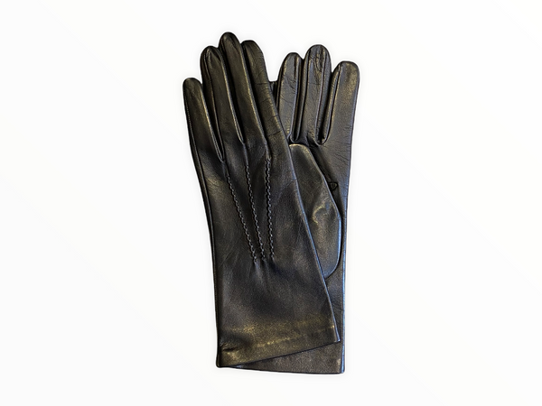 Aida - Women's Silk Lined Leather Gloves